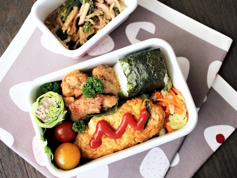 お悩み解決 ザ お昼ごはん 第二回 留守は任せた 置き弁編 ハッピーレシ Happy Recipe ヤマサ醤油のレシピサイト