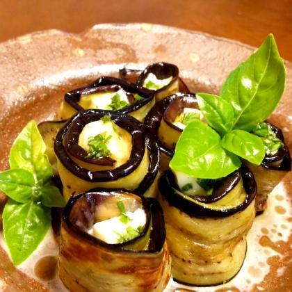 バジルしょうゆのイタリアン焼き茄子のレシピ 作り方 Happy Recipe ヤマサ醤油のレシピサイト